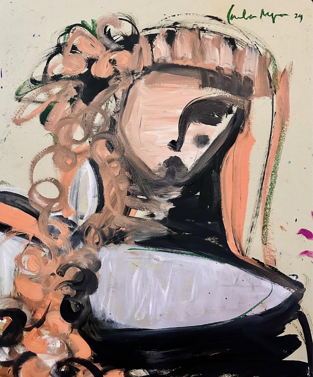 Painting by Carla Negrón — acrylic on canvas